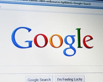 Google search engine